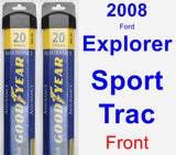 Front Wiper Blade Pack for 2008 Ford Explorer Sport Trac - Assurance