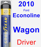 Driver Wiper Blade for 2010 Ford Econoline Wagon - Assurance