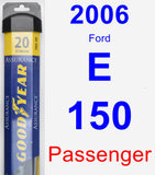 Passenger Wiper Blade for 2006 Ford E-150 - Assurance