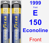 Front Wiper Blade Pack for 1999 Ford E-150 Econoline - Assurance