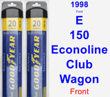 Front Wiper Blade Pack for 1998 Ford E-150 Econoline Club Wagon - Assurance