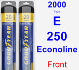 Front Wiper Blade Pack for 2000 Ford E-250 Econoline - Assurance