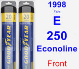 Front Wiper Blade Pack for 1998 Ford E-250 Econoline - Assurance