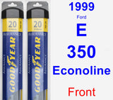 Front Wiper Blade Pack for 1999 Ford E-350 Econoline - Assurance