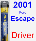 Driver Wiper Blade for 2001 Ford Escape - Assurance