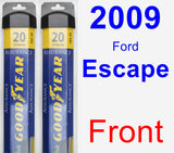 Front Wiper Blade Pack for 2009 Ford Escape - Assurance