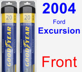 Front Wiper Blade Pack for 2004 Ford Excursion - Assurance