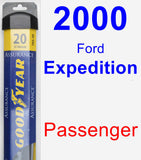 Passenger Wiper Blade for 2000 Ford Expedition - Assurance