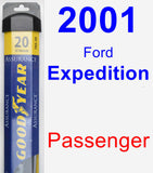 Passenger Wiper Blade for 2001 Ford Expedition - Assurance