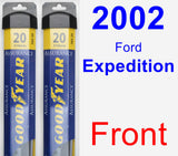 Front Wiper Blade Pack for 2002 Ford Expedition - Assurance