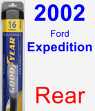 Rear Wiper Blade for 2002 Ford Expedition - Assurance