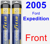 Front Wiper Blade Pack for 2005 Ford Expedition - Assurance