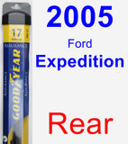 Rear Wiper Blade for 2005 Ford Expedition - Assurance