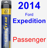 Passenger Wiper Blade for 2014 Ford Expedition - Assurance