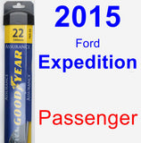 Passenger Wiper Blade for 2015 Ford Expedition - Assurance