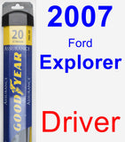 Driver Wiper Blade for 2007 Ford Explorer - Assurance