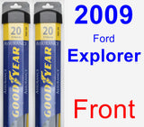 Front Wiper Blade Pack for 2009 Ford Explorer - Assurance