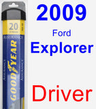 Driver Wiper Blade for 2009 Ford Explorer - Assurance