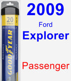 Passenger Wiper Blade for 2009 Ford Explorer - Assurance