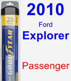 Passenger Wiper Blade for 2010 Ford Explorer - Assurance