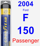 Passenger Wiper Blade for 2004 Ford F-150 - Assurance