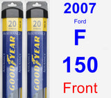 Front Wiper Blade Pack for 2007 Ford F-150 - Assurance