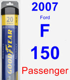 Passenger Wiper Blade for 2007 Ford F-150 - Assurance