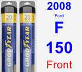 Front Wiper Blade Pack for 2008 Ford F-150 - Assurance