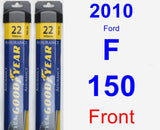 Front Wiper Blade Pack for 2010 Ford F-150 - Assurance