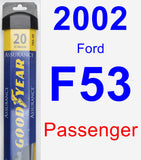 Passenger Wiper Blade for 2002 Ford F53 - Assurance