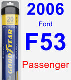 Passenger Wiper Blade for 2006 Ford F53 - Assurance