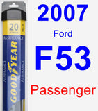 Passenger Wiper Blade for 2007 Ford F53 - Assurance