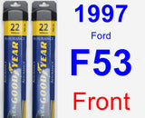 Front Wiper Blade Pack for 1997 Ford F53 - Assurance