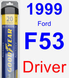 Driver Wiper Blade for 1999 Ford F53 - Assurance