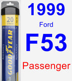 Passenger Wiper Blade for 1999 Ford F53 - Assurance