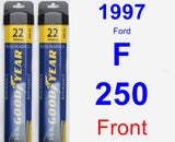 Front Wiper Blade Pack for 1997 Ford F-250 - Assurance