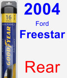 Rear Wiper Blade for 2004 Ford Freestar - Assurance