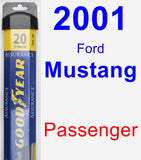 Passenger Wiper Blade for 2001 Ford Mustang - Assurance