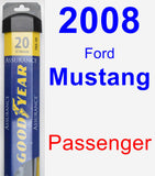 Passenger Wiper Blade for 2008 Ford Mustang - Assurance