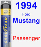 Passenger Wiper Blade for 1994 Ford Mustang - Assurance