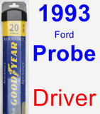 Driver Wiper Blade for 1993 Ford Probe - Assurance