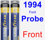 Front Wiper Blade Pack for 1994 Ford Probe - Assurance