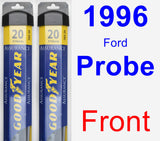 Front Wiper Blade Pack for 1996 Ford Probe - Assurance