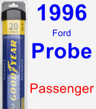 Passenger Wiper Blade for 1996 Ford Probe - Assurance