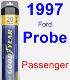 Passenger Wiper Blade for 1997 Ford Probe - Assurance