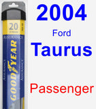 Passenger Wiper Blade for 2004 Ford Taurus - Assurance