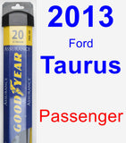 Passenger Wiper Blade for 2013 Ford Taurus - Assurance