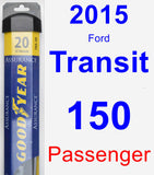 Passenger Wiper Blade for 2015 Ford Transit-150 - Assurance