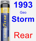 Rear Wiper Blade for 1993 Geo Storm - Assurance