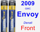 Front Wiper Blade Pack for 2009 GMC Envoy - Assurance